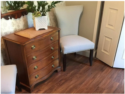 hardwood in entry way